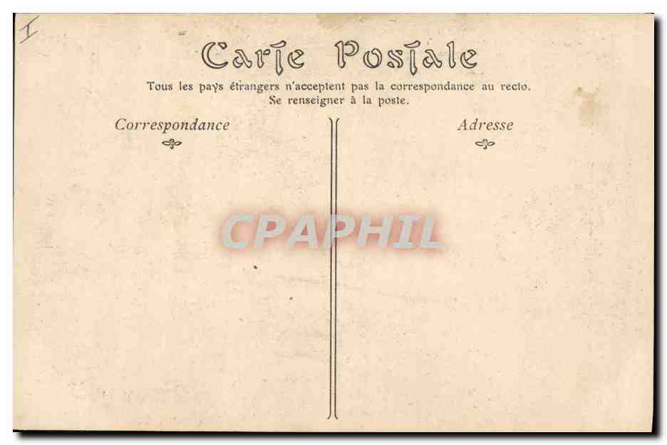 CPA Henri IV Roi de France — Verso
