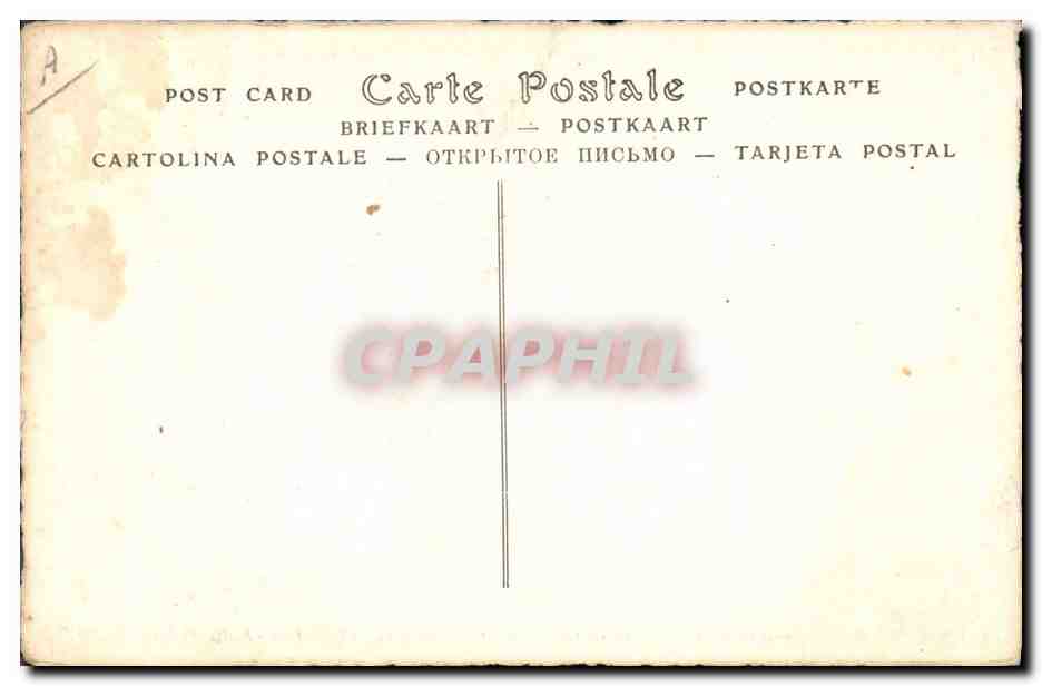 CPA Valentine Visconti ou Valentine de Milan — Verso