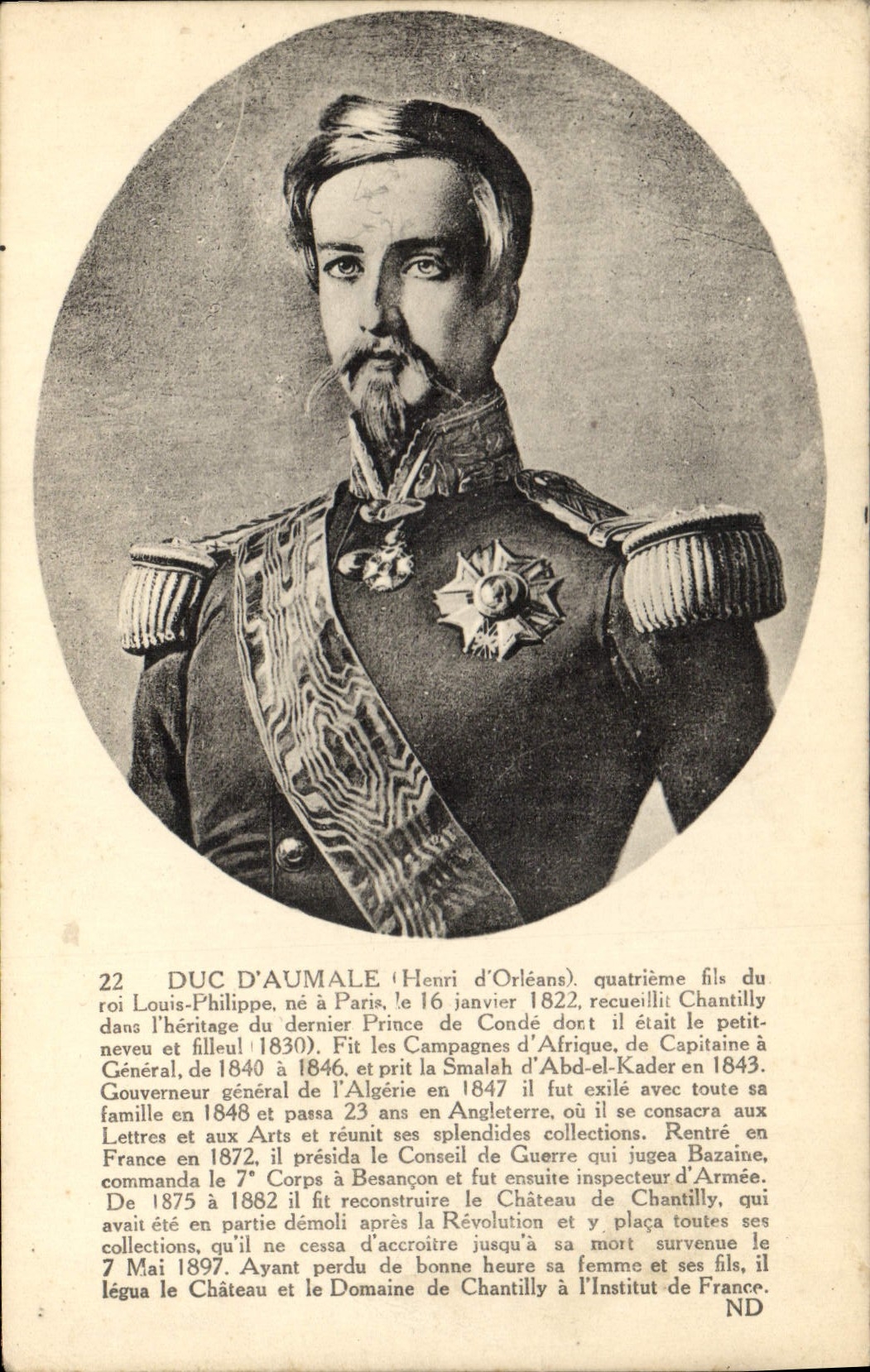 CPA Duc d'Aumale 
