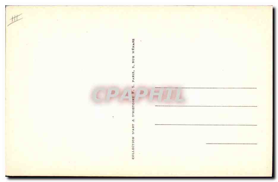 CPA Marquise de Maintenon Francoise d'Aubigne — Verso