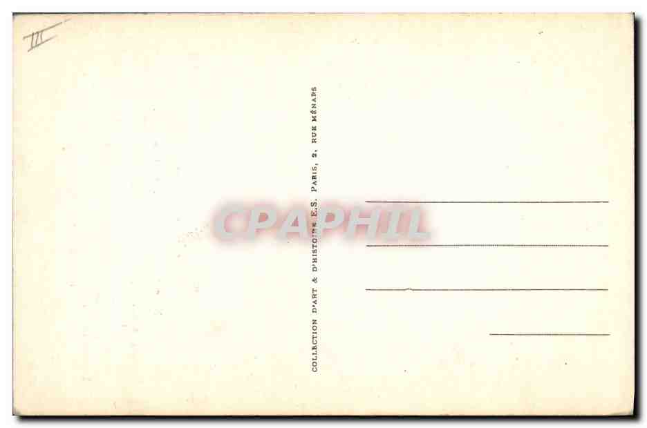 CPA Kellerman Marechal de France Duc de Valmy — Verso