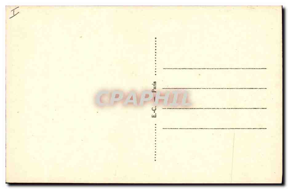 CPA Francois 1er Roi de France — Rückseite