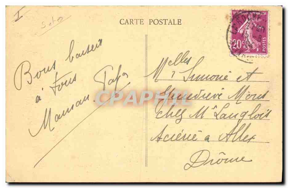 CPA Colombe Colombophilie Haute Isle pres Gasny Le pigeonnier de Boileau — Back