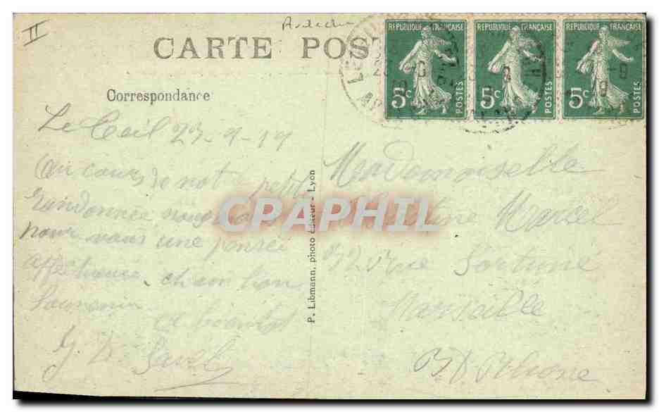 Le Teil — Le Pigeonnier — Ruines d'un Château-Fort du XIIe siècle — L'Ardèche Artistique — Verso