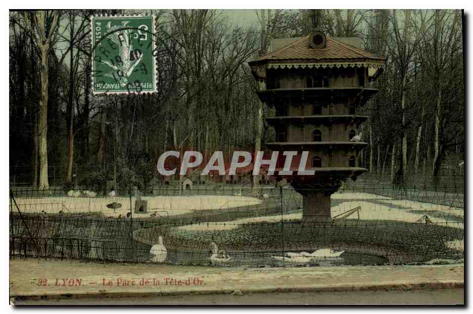 LYON — Le Parc de la Tête-d'Or — éditeur anonyme, n°32