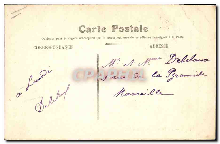 LYON — Le Parc de la Tête-d'Or — éditeur anonyme, n°32 — Achterkant
