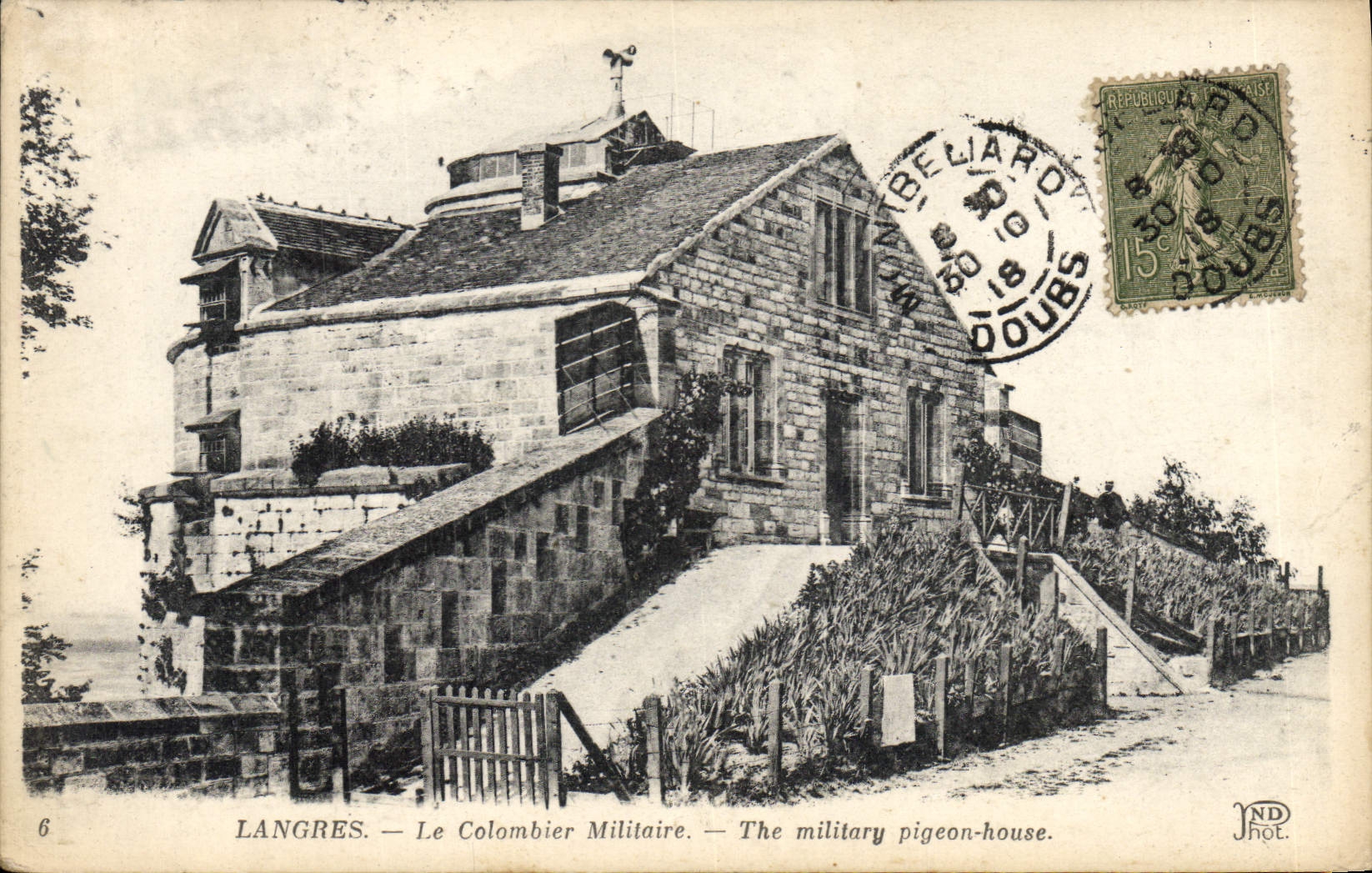 Langres — Le Colombier Militaire — Phot. JND