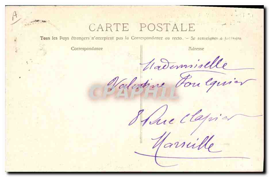 Fête Annuelle à Valabre de la Société des Excursionnistes Marseillais — 28 Juin 1908 — Cl. P. Serra — Reverso