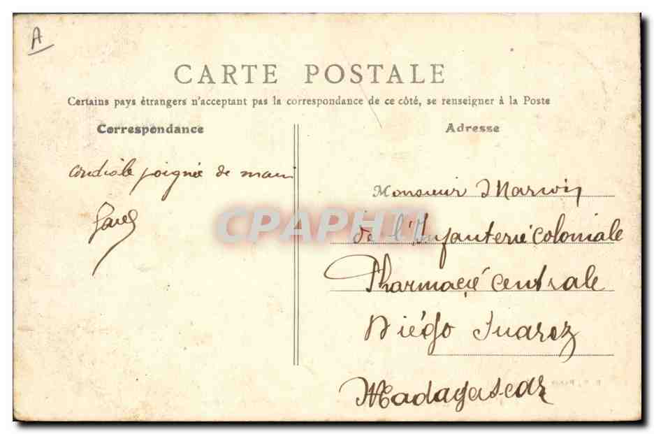 Los Zouaves en el Campo — La corvée de heno — B. F., París — Reverso