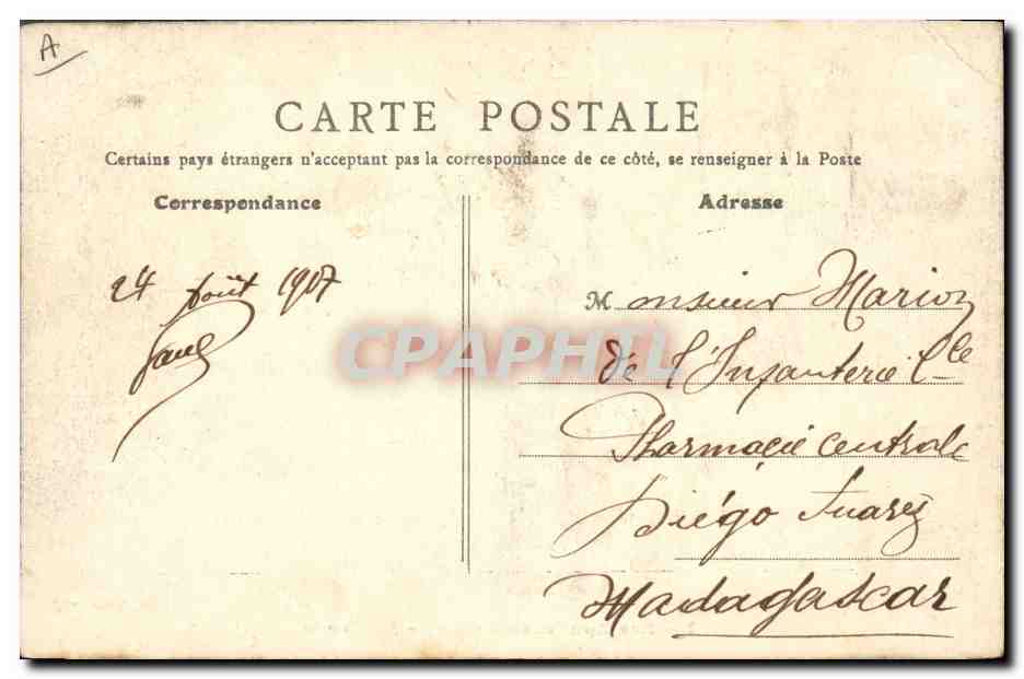 Los Zouaves en el Campo - La fuente — B. K., París — n°2 — Reverso