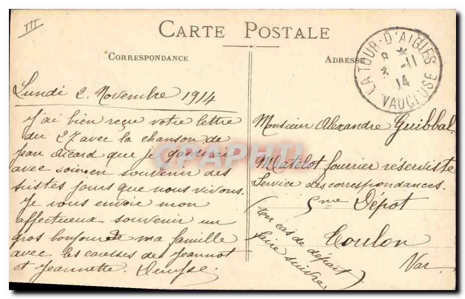 La Triple Entente — Les Voilà ! — Gén. Guygere, n°239, Marseille — Reverso