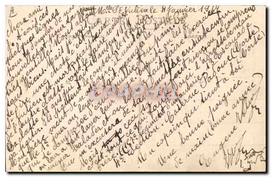La Triple Entente — Ma Lorraine unis pour toujours — Editeur Barabino, O.A.Q., 38 Rue d'Aubagne, Marseille — Reverso