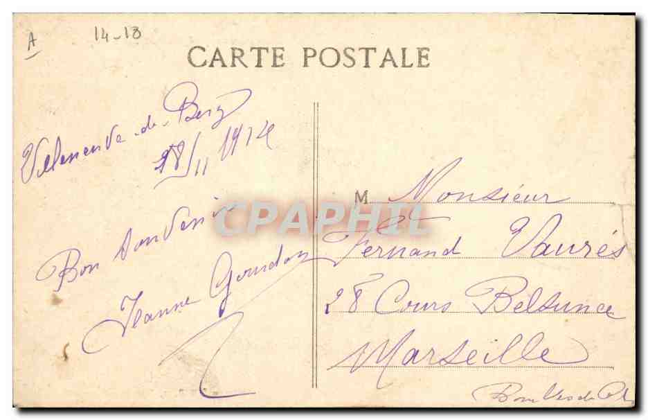 CPA Militaria Compiegne Un detachement de Zouaves preparant leur repas — Rückseite