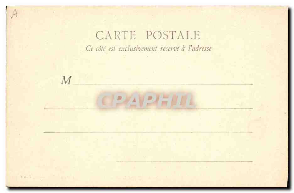 CPA Militaria Zouaves — Verso