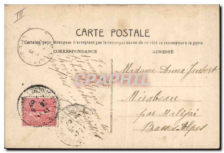 CPA Fantaisie Enfant Bebe  — Verso