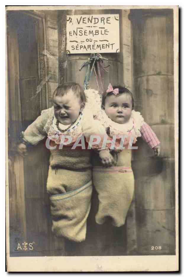 Twee baby's — verkopen samen of apart — A&S, n°208
