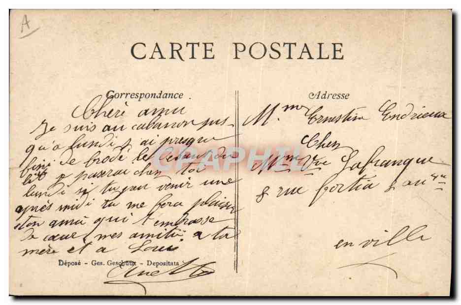 CPA Fantaisie Enfant Bebe EVndus Jumeaux — Rückseite