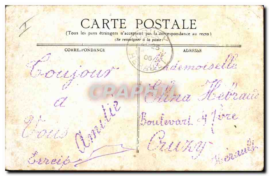 CPA Fantaisie Enfant Bebe Nos gentils poupons — Rückseite