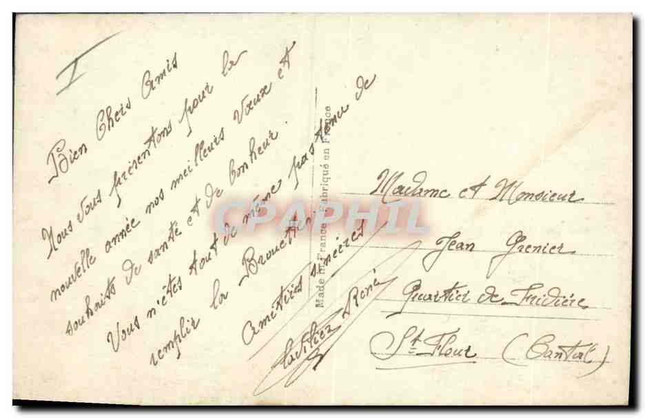 CPA Fantaisie Enfant Bebe Brouette — Rückseite
