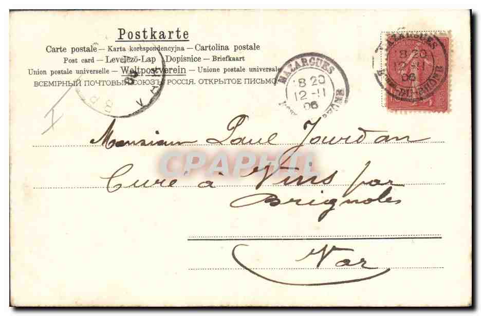 CPA Fantaisie Enfant Bebe Anges — Rückseite
