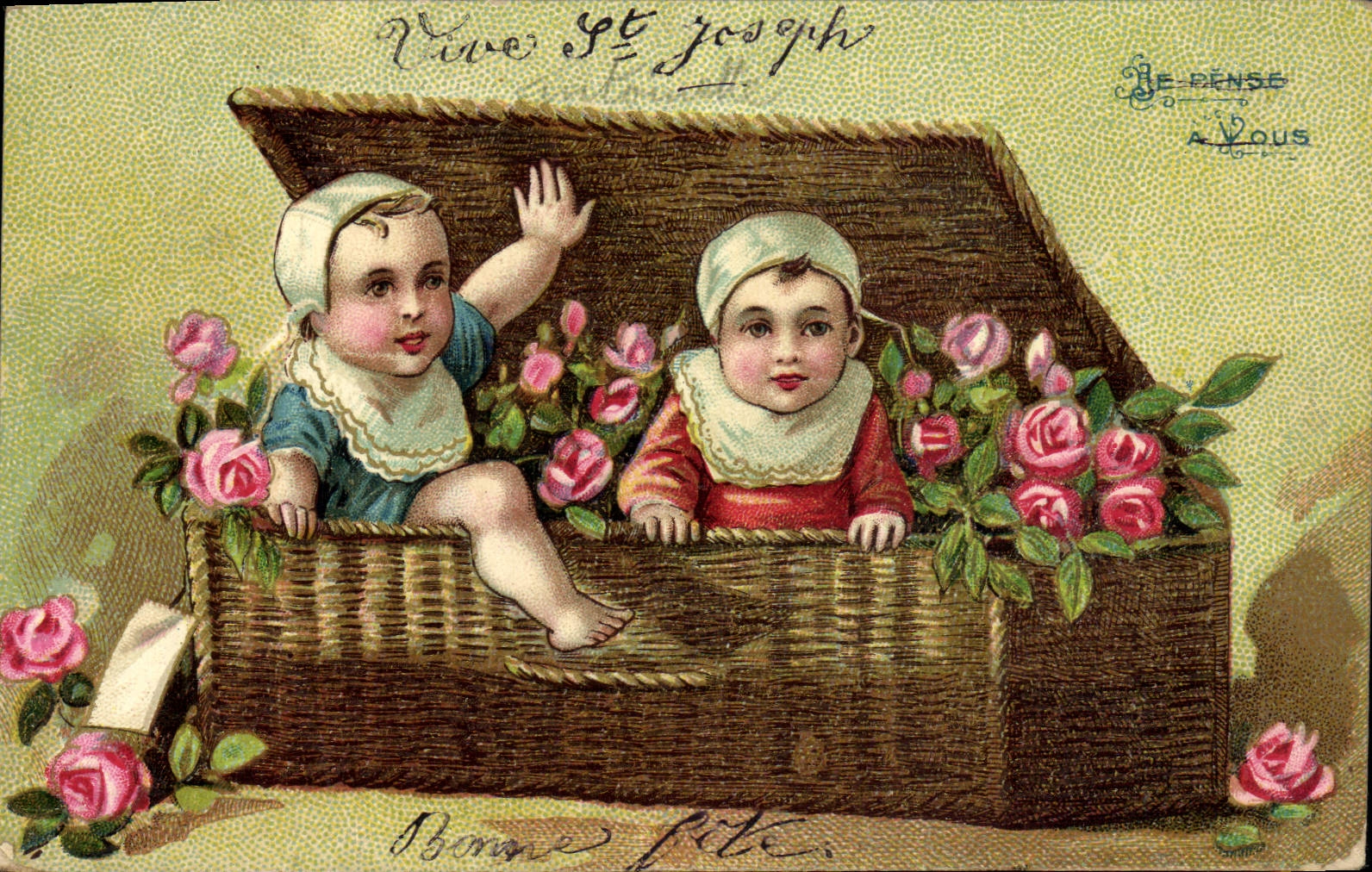 CPA Fantaisie Enfant Bebe 