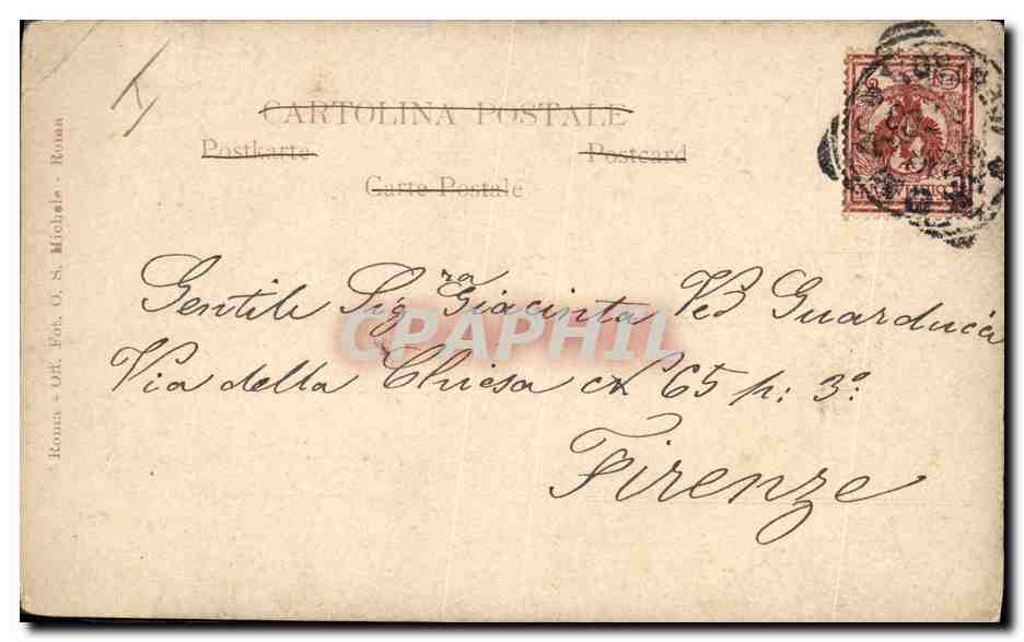 CPA Fantaisie Enfant Bebe  — Verso