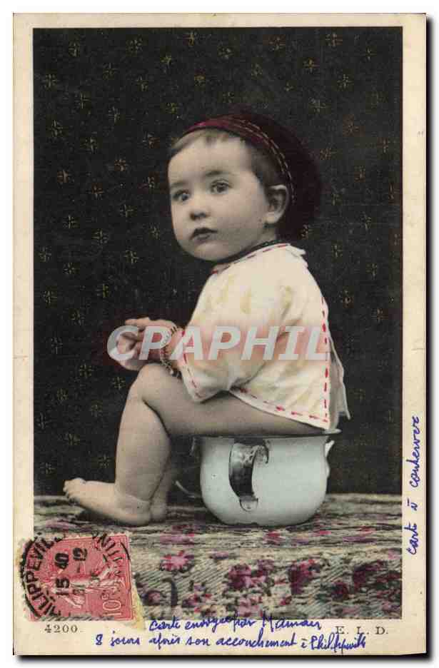 CPA Fantaisie Enfant Bebe 