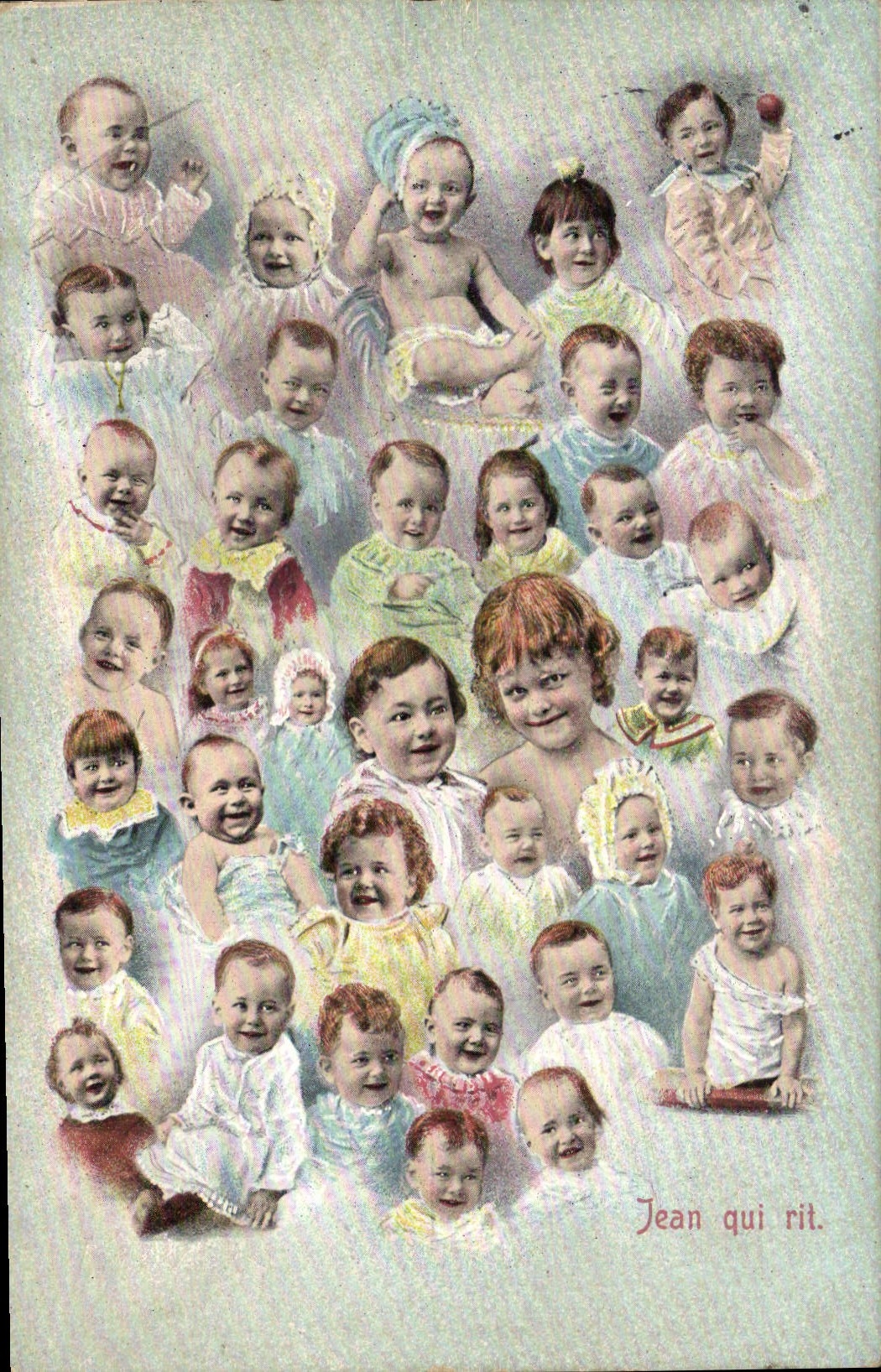 Jean, der lacht. — Sammlung lachender Babys — Verleger E. L., Serie 452