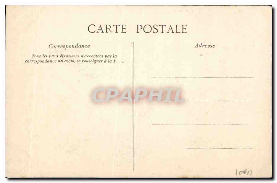 Mme Berthe CERNY du Vaudeville — Collection Artistique du VIN DÉSILES — G.P. Paris — Back