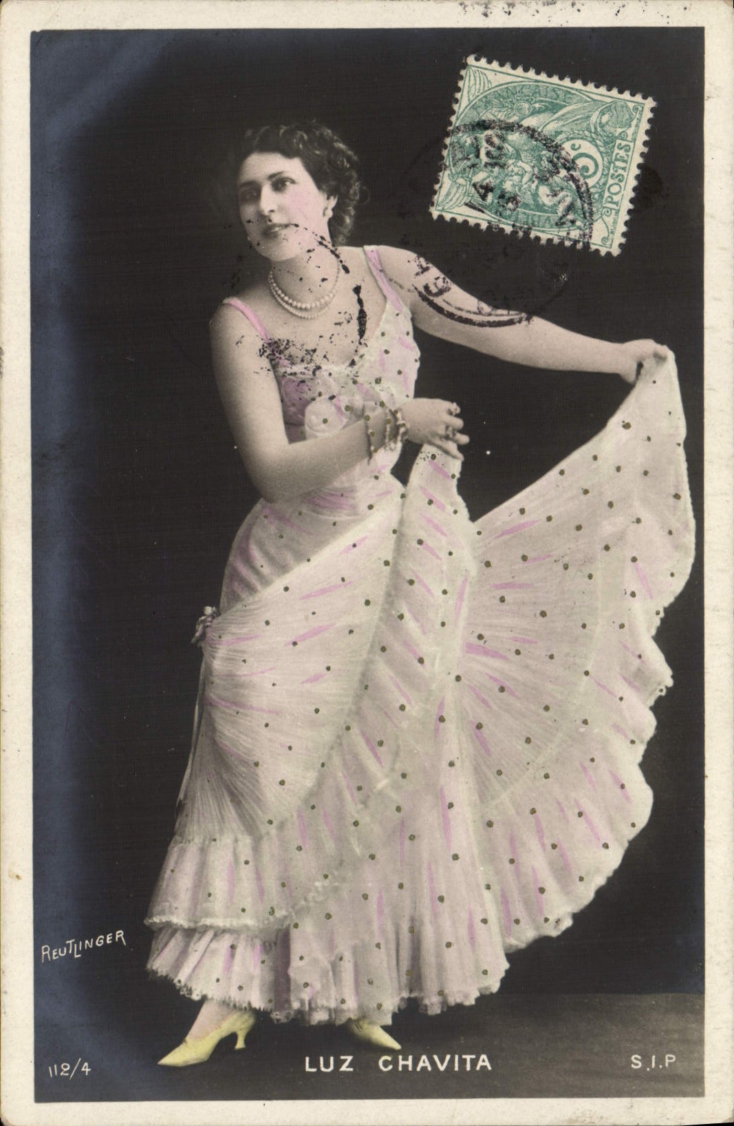 Luz Chavita — danseuse — Reutlinger, n° 112/4