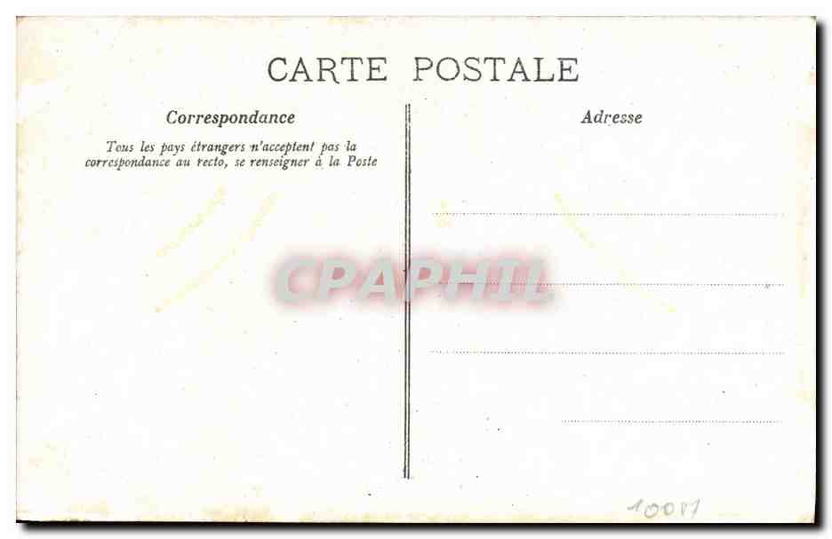 Mme Carlier — Odéon — Collection Artistique du VIN DÉSILES — photographe Riedlinger Paris — Rückseite