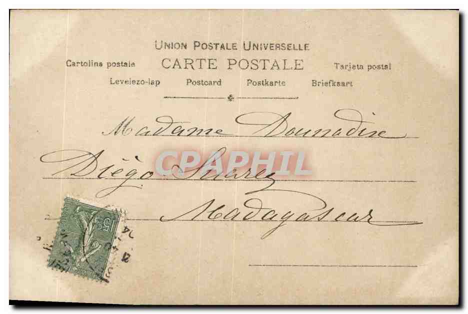Liane de Pougy — Olympia — Rewltinger Paris, n° 1045 — Rückseite