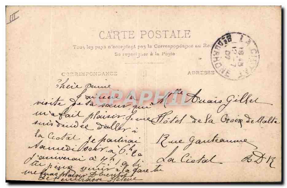 Les Ponnettes — groupe de sept danseuses en costumes floraux — éditeur M.G. n° 510 — Rückseite