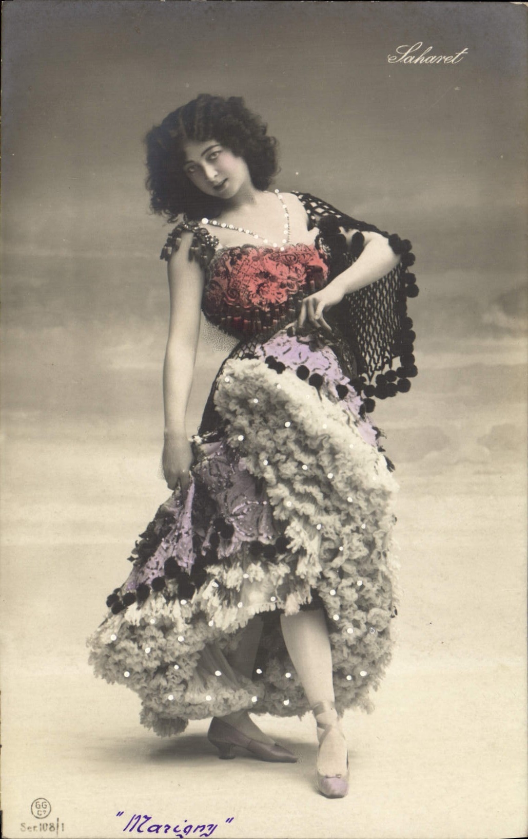 Marigony — danseuse — Saharet, série 108/j1