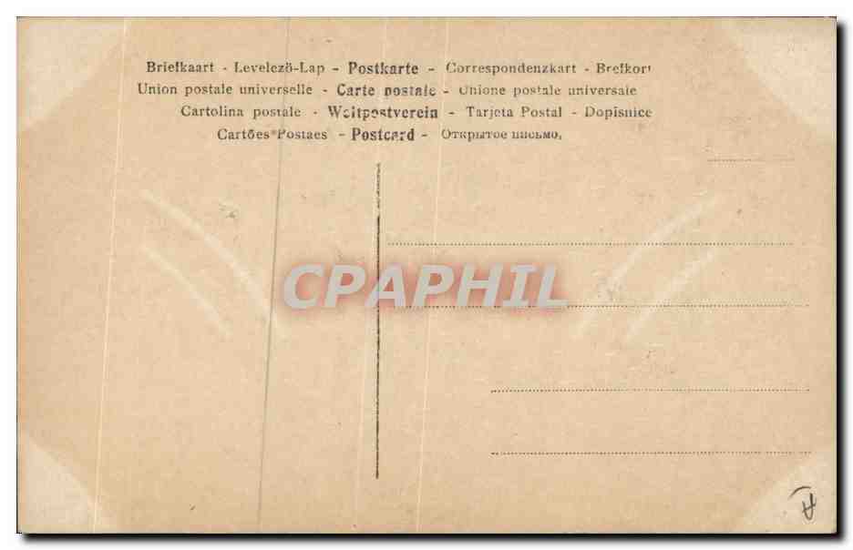 Marigony — danseuse — Saharet, série 108/j1 — Verso