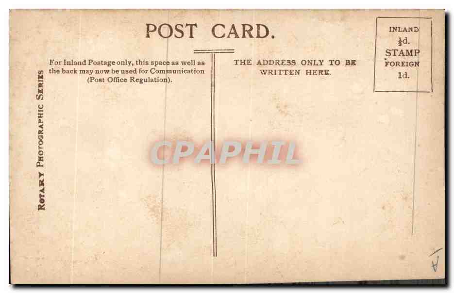 CPA Fantaisie Theatre Mr Bransby Williams — Verso