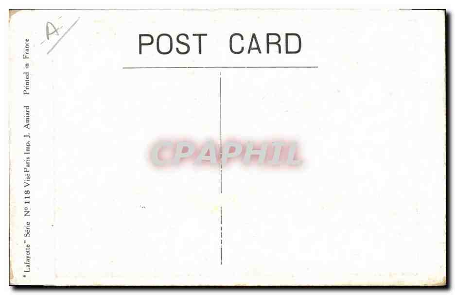CPA Negre Enfant de couleur Chien — Rückseite