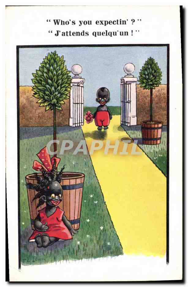 CPA Negre Enfant de couleur 