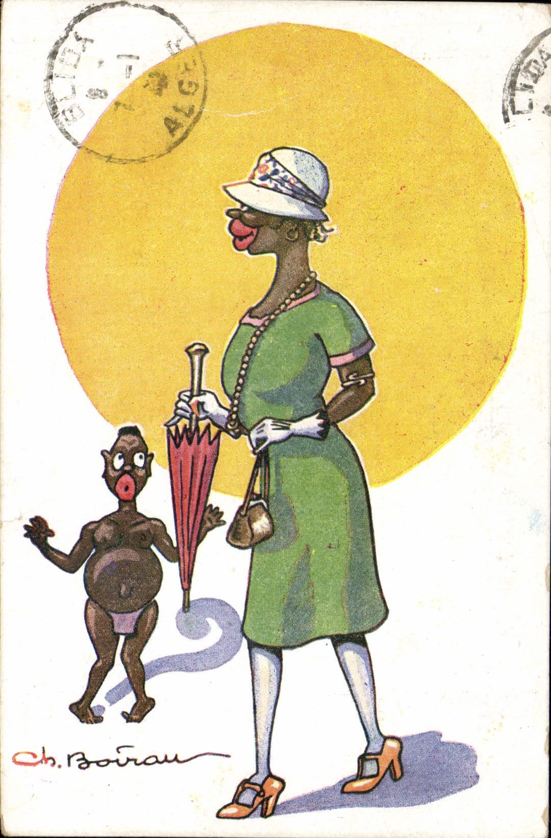 CPA Negre Femme de couleur 