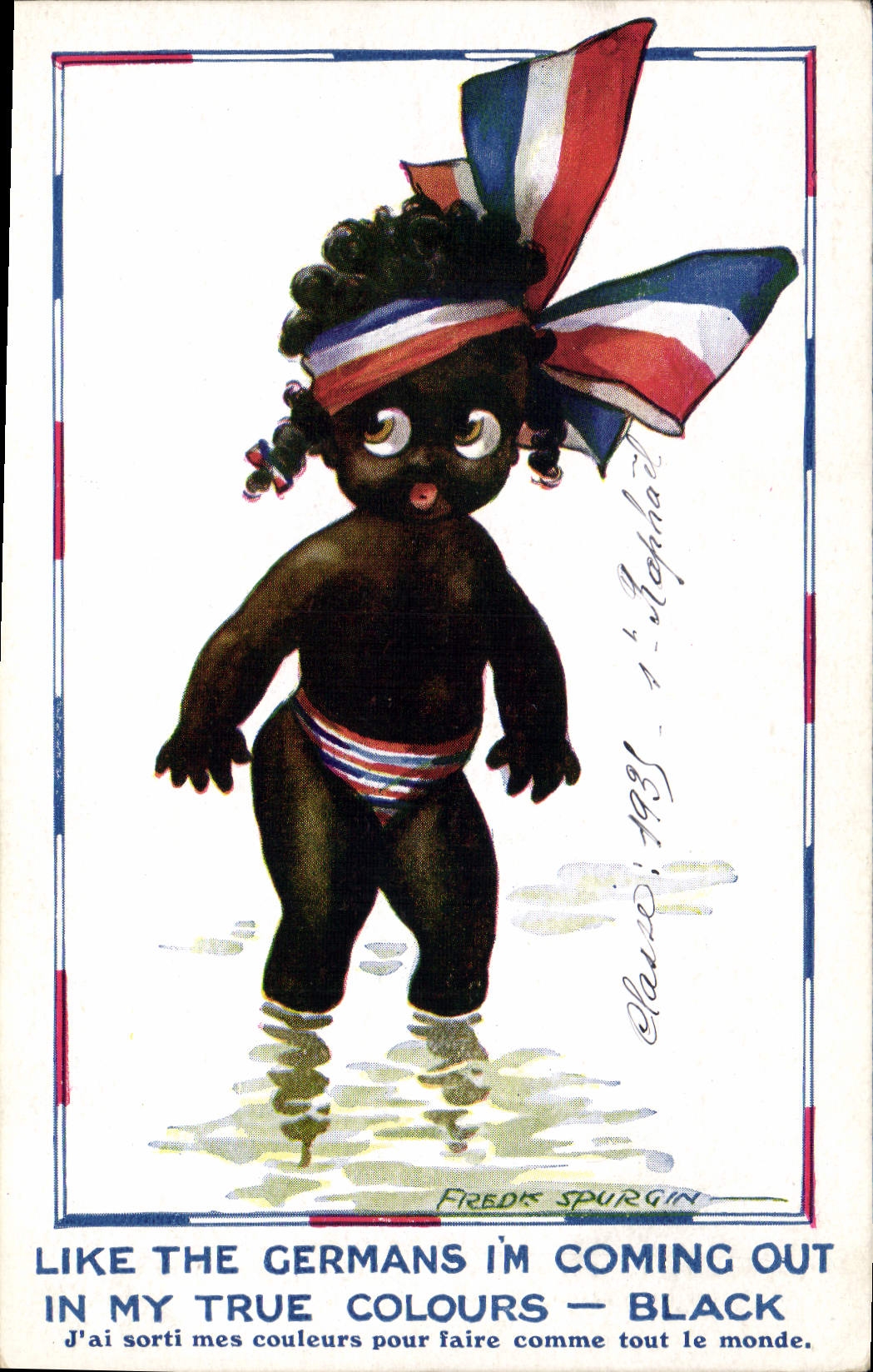 CPA Negre Enfant de couleur 