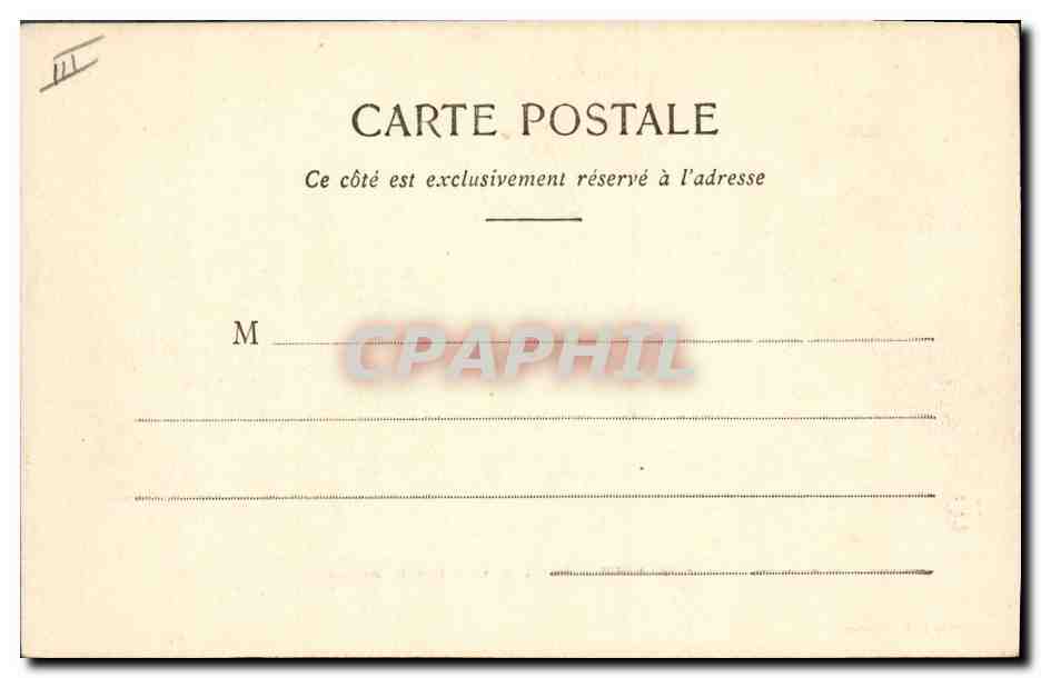 CPA Banque Valence Hotel de ville de la Caisse d'Epargne Velo Cycle  — Rückseite