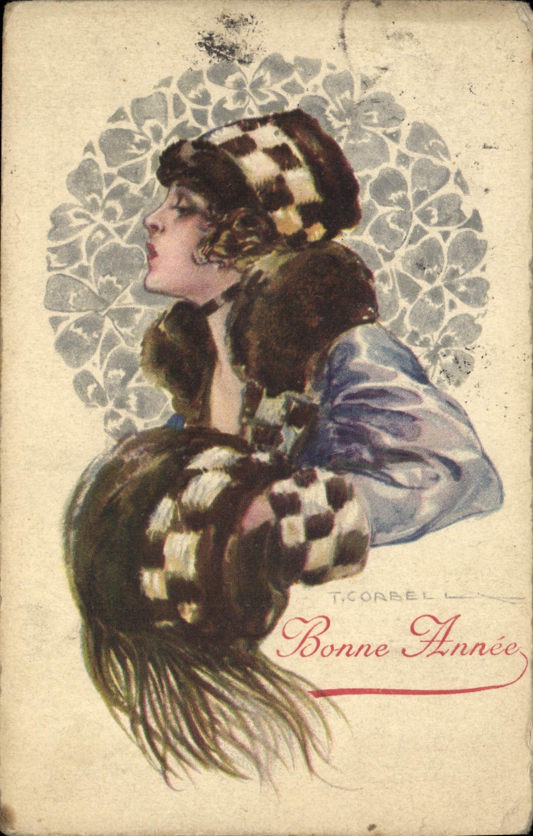 CPA Fantaisie Illustrateur Corbella Femme