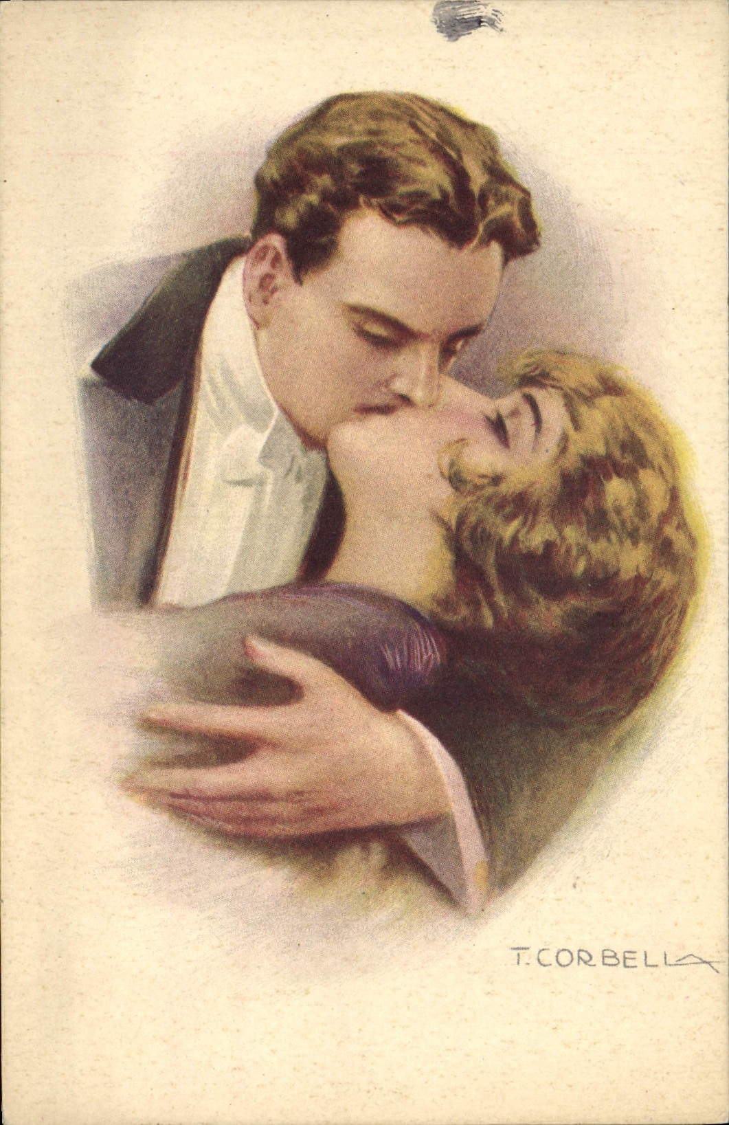 CPA Fantaisie Illustrateur Corbella Femme