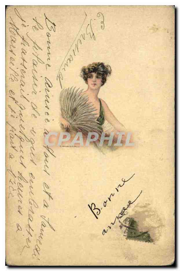 CPA Fantaisie Illustrateur Corbella Femme