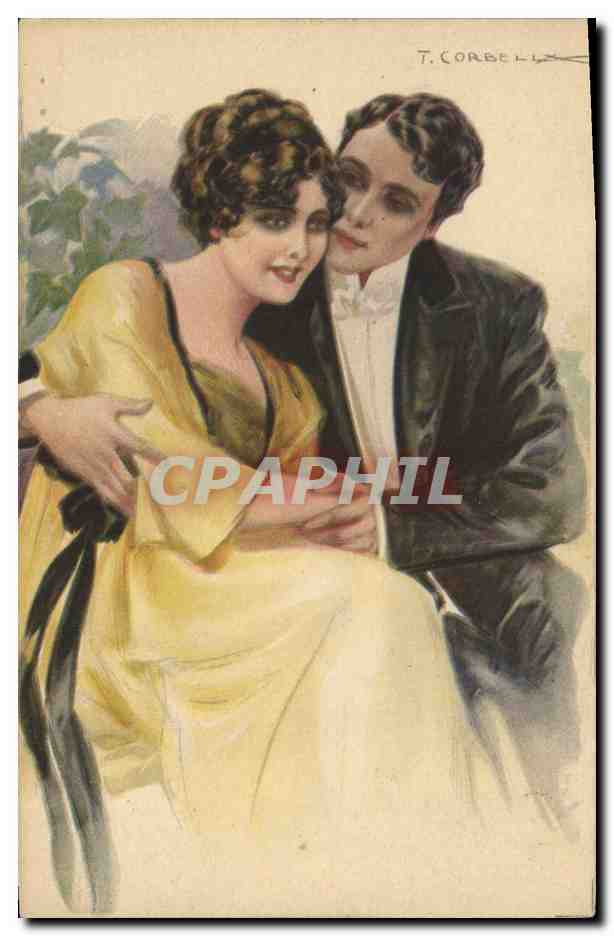 CPA Fantaisie Illustrateur Corbella Femme