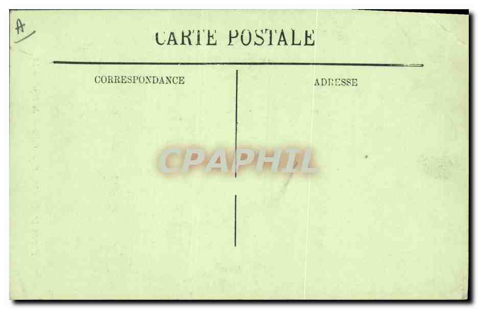 CPA Folklore Auvergne Costume du pas  — Verso