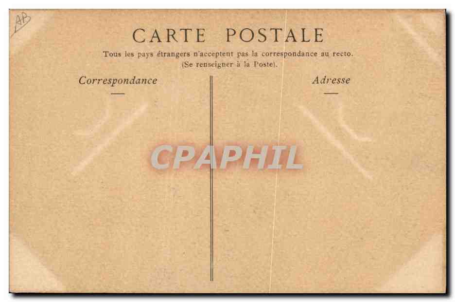 CPA Folklore Le Puy Dentelliere  — Verso