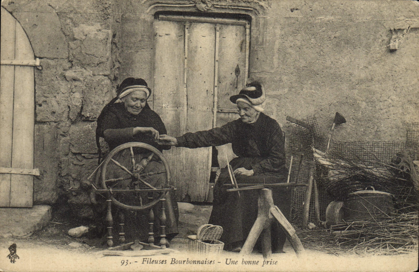 Fileuses Bourbonnaises - Une bonne prise — 93 — Éditeur non visible