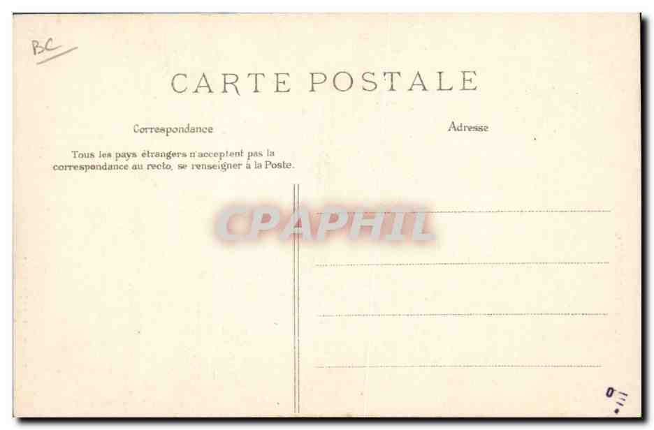 CPA Folklore Cantal Groupe de paysannes — Verso