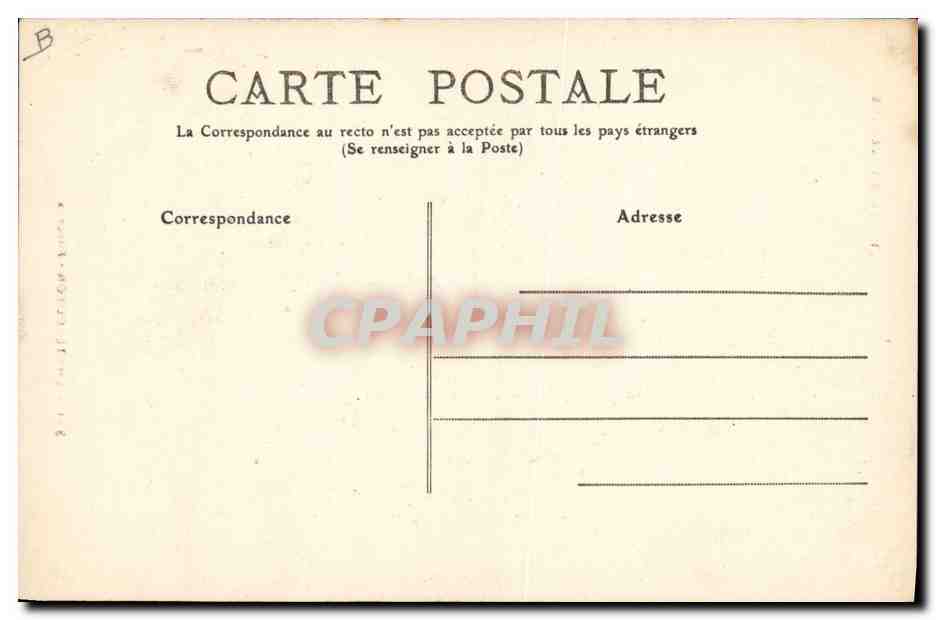 Châtelguyon — Fileuses d'Auvergne — M.T. I.L. n°331 — Verso